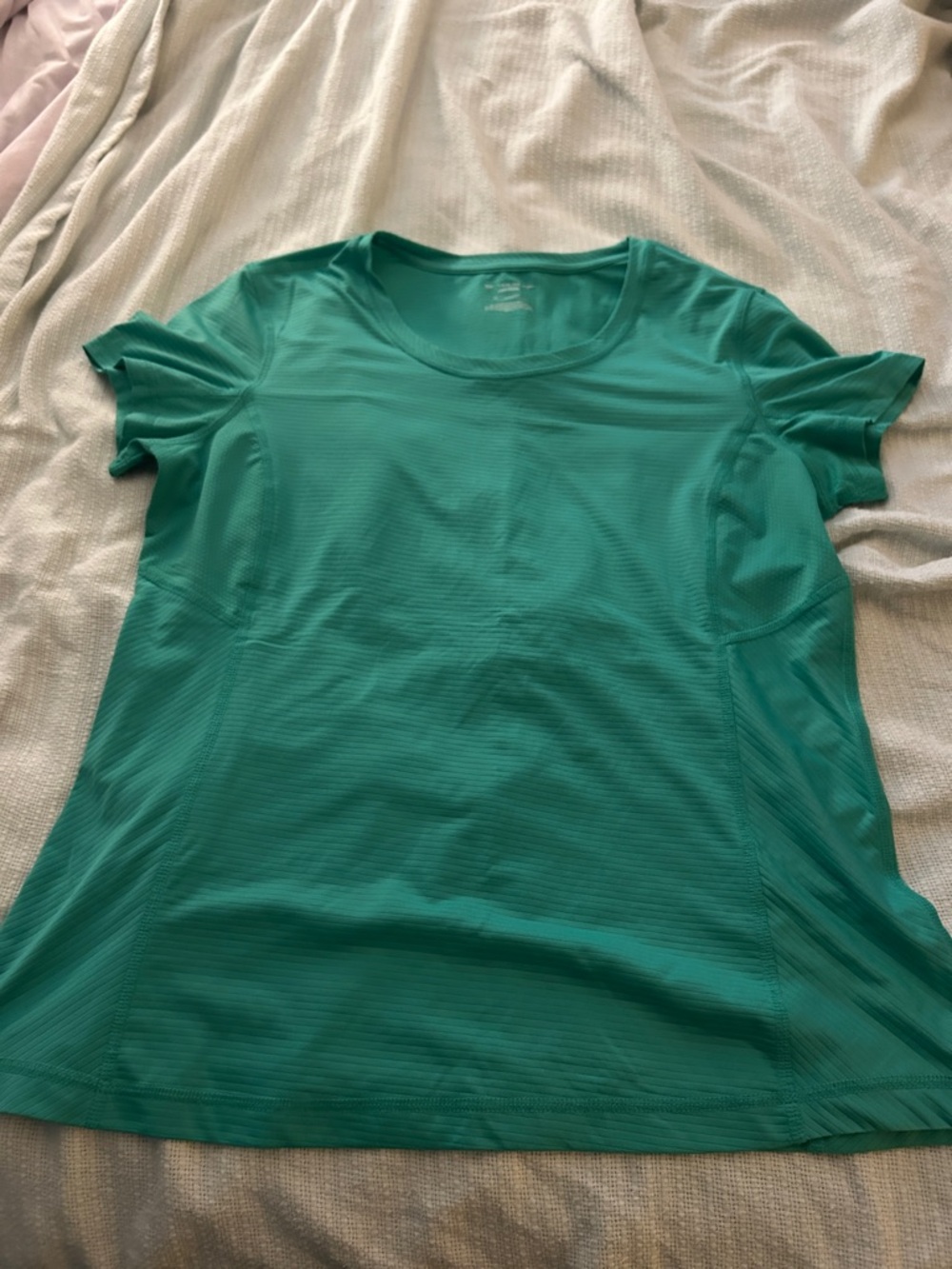 tek gear Women's Short Sleeve Athletic Tee - Teal Green